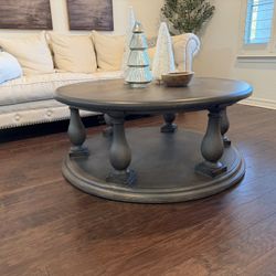 Large Solid Wood Coffee Table 