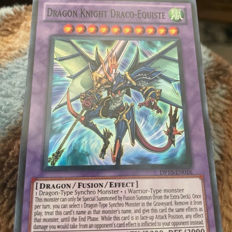 dragon knight draco equiste yugioh card Yu-Gi-Oh! - - CT07-EN003 Secret Rare treat this cards name as that monsters name Dragon Knight Draco-Equiste [1st Edition