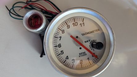 Tach, Steering Column Type, Large, old school racing