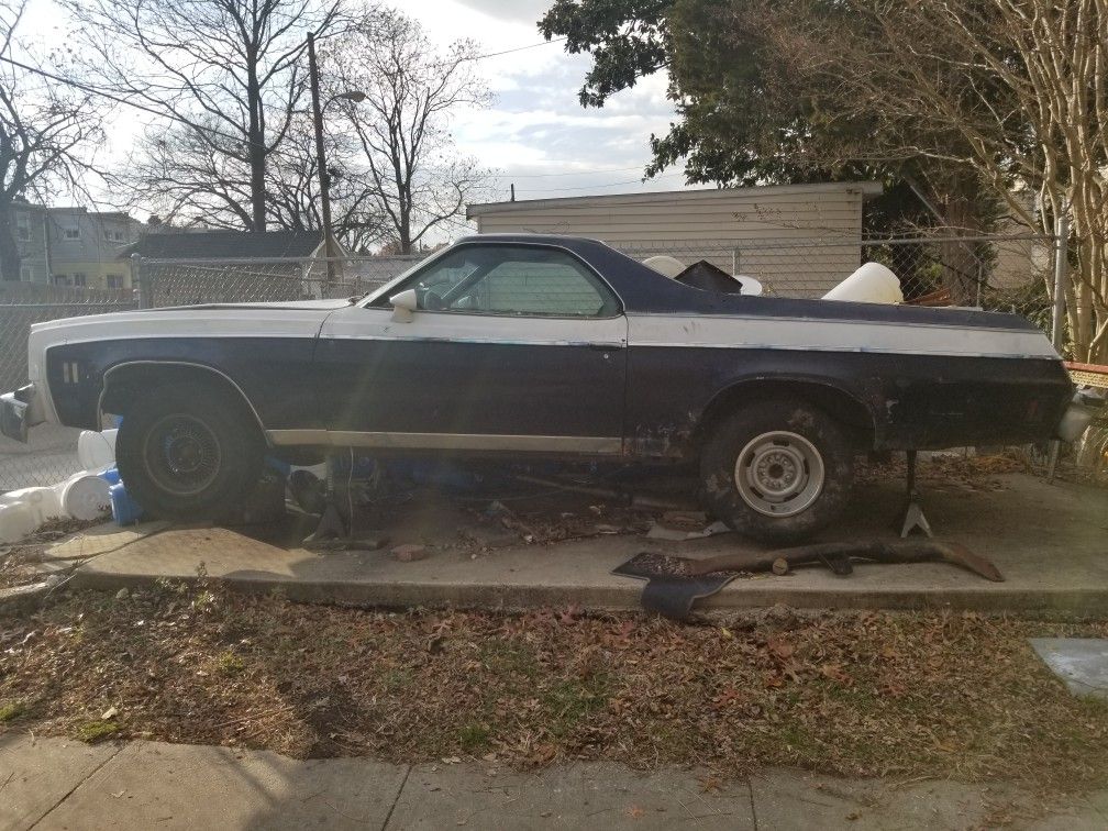 Mechanics Special 1976 El Camino parts