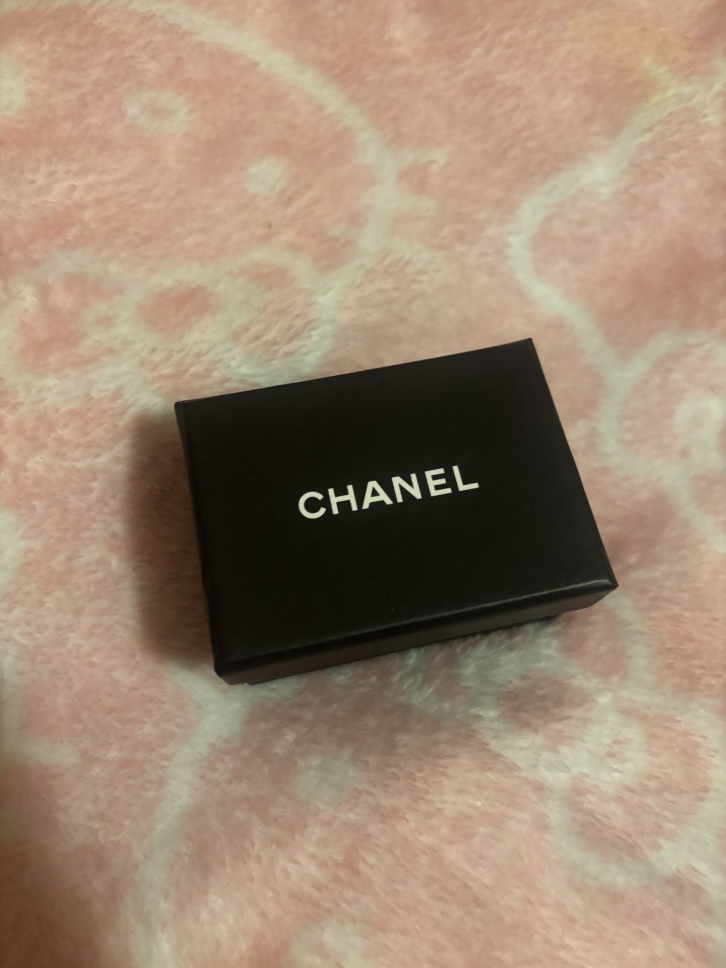 chanel box + keychain