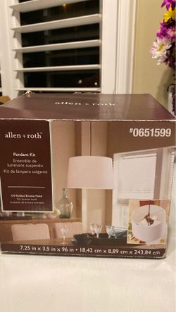 Allen + Roth pendant kit