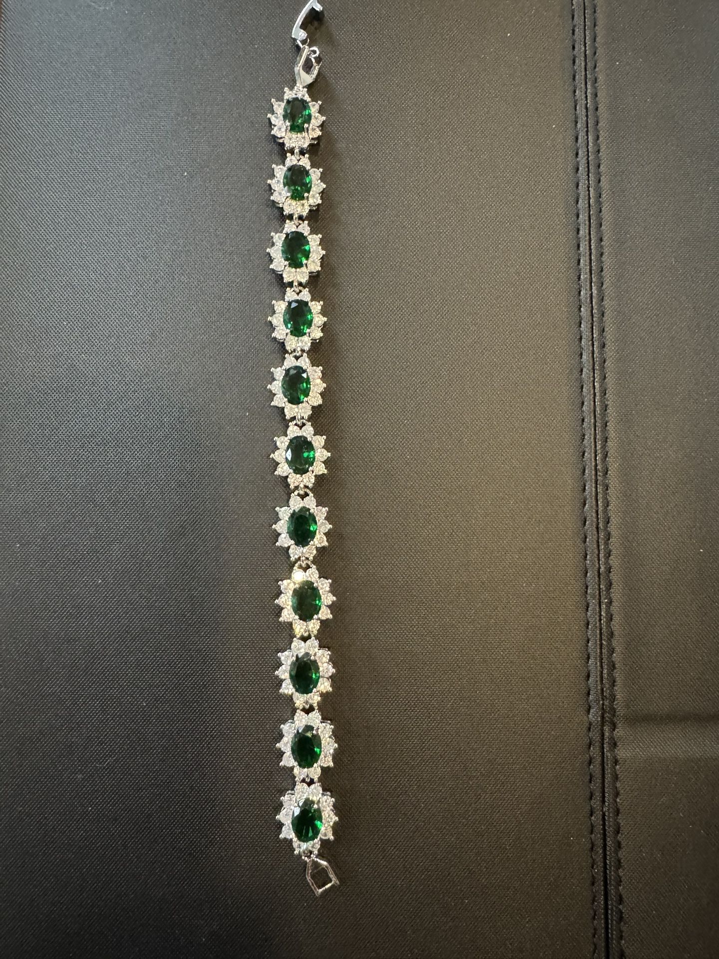 Chrome Diopside Bracelet