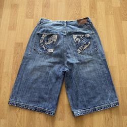 Vintage Y2K Ecko Unlimited Baggy Grunge JNCO Style Shorts