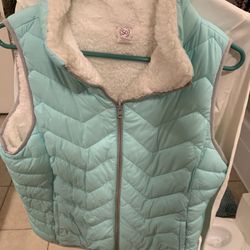 NEW Vest And White Turtle Neck 
