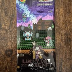 Takashi Murakami Flowers Collectible Trading Card  Lucky Cat Zombie single pack