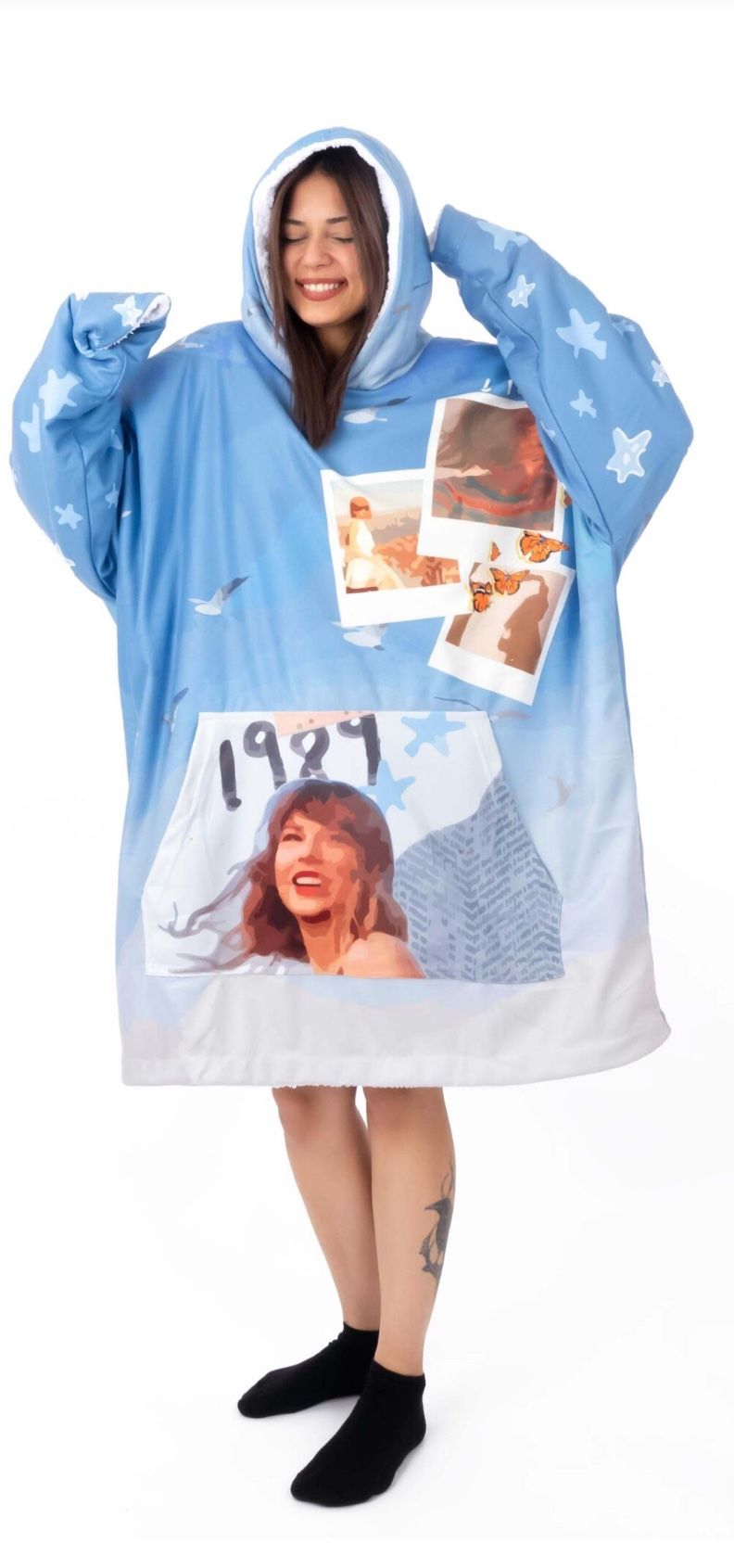 1989 Hoodie Blanket, Taylor Swift music Hoodie Blanket Swift music