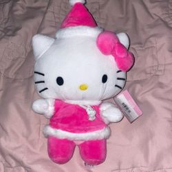 Hello Kitty Christmas Plushie 