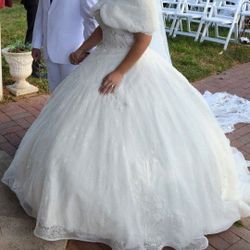 Justin Alexander Wedding Ballgown 