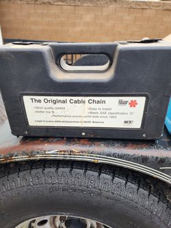Tire chains/cables
