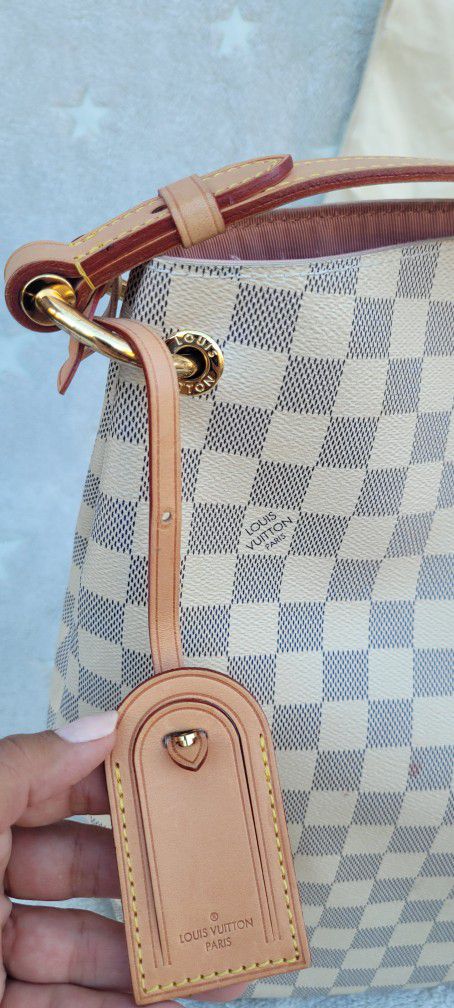 Louis Vuitton Graceful MM Damier Azur for Sale in Houston, TX - OfferUp