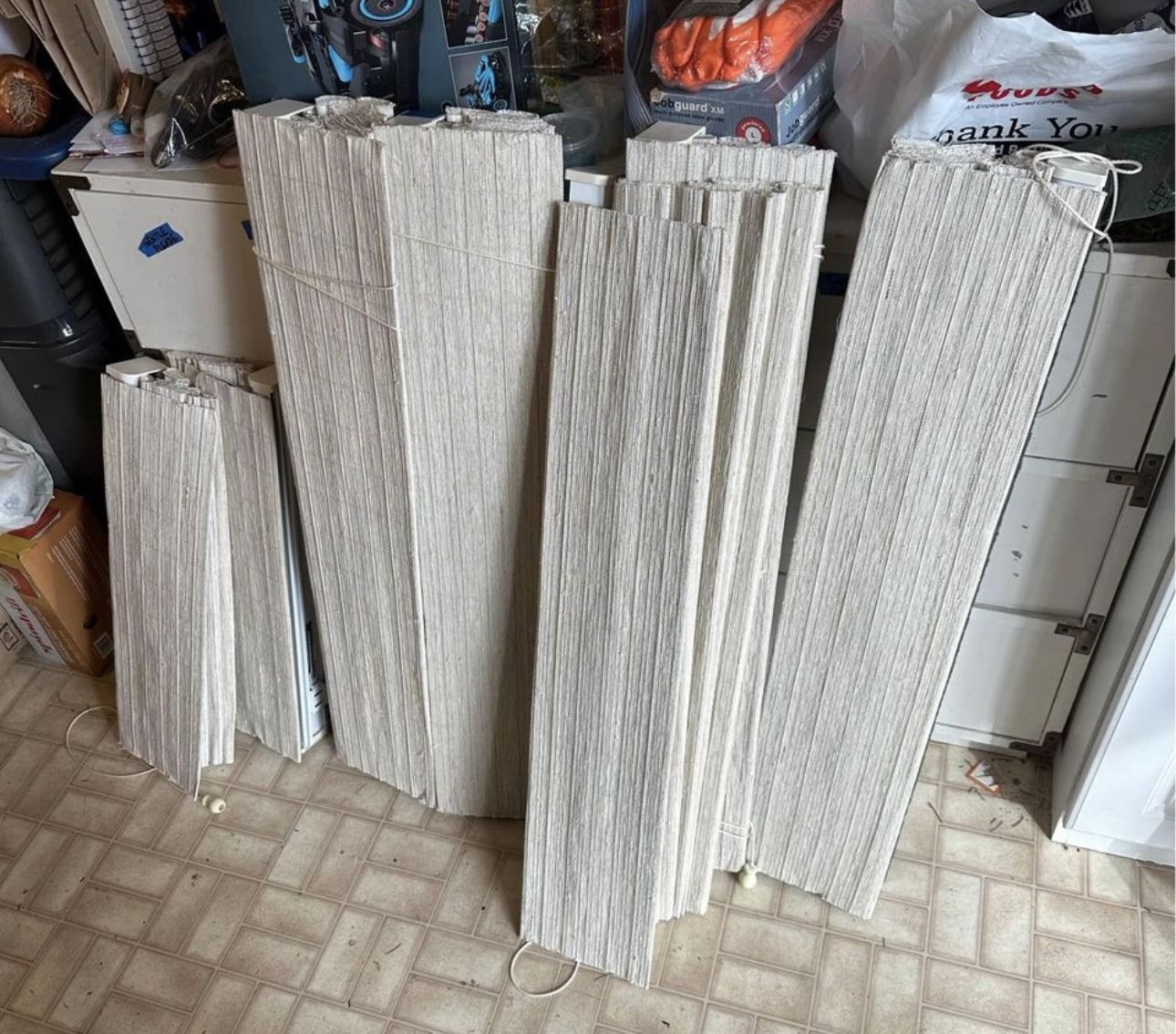Hunter Douglas mini blinds. $300 retail