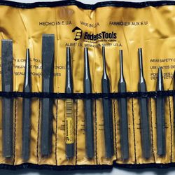 New Enderes Tools Punch And Chisel 22 Piece Set