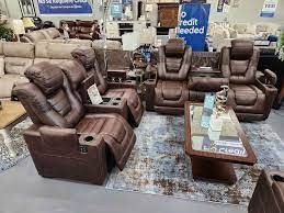 The Man Den Power Reclining Set🚩Sofa Loveseat Recliner🚛Same