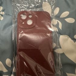 New iPhone 15 Burgundy Case