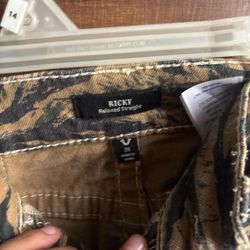 True Religion Jungle Camo Pants