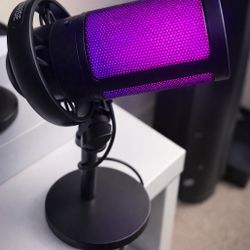 RGB USB Condenser Microphone – Studio Quality Sound