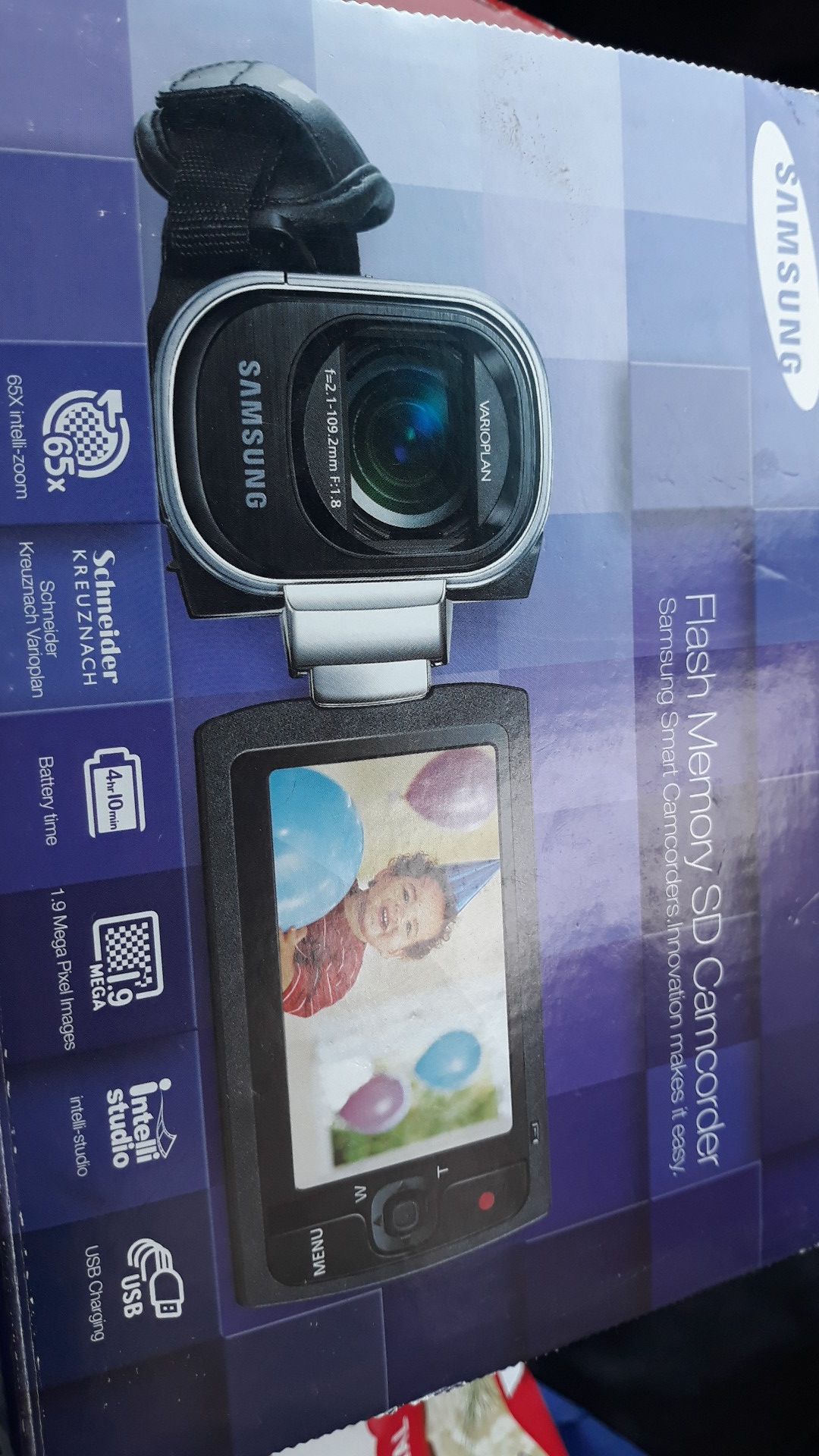 Samsung flash memory SDK camcorder