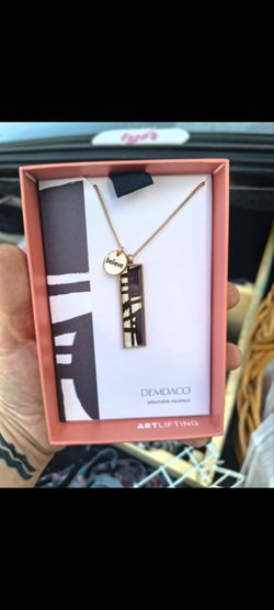 Demdaco ArtLifting Believe Adjustable Necklace