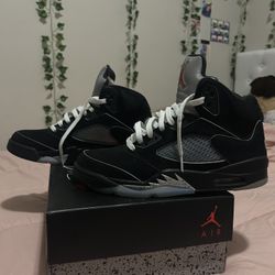 Metallic Jordan 5s 
