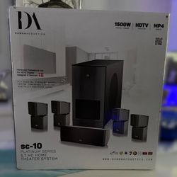 Home Theather System - New In Box