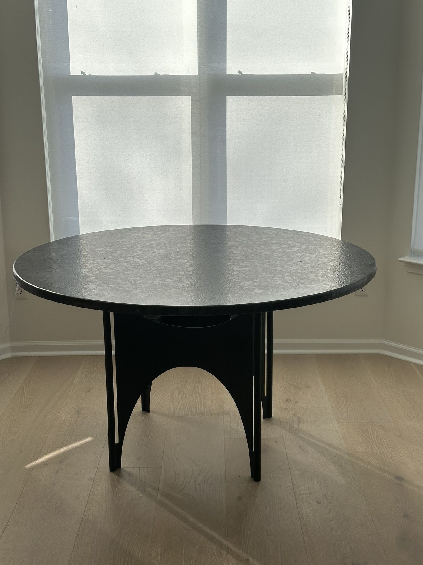 Leather Granite Kitchen Table 