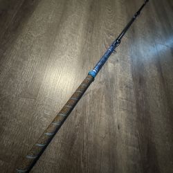 8’ Calstar BWC 196 10-25 Bait Stick Deckhand Style New Salt Water Fishing Rod. 
