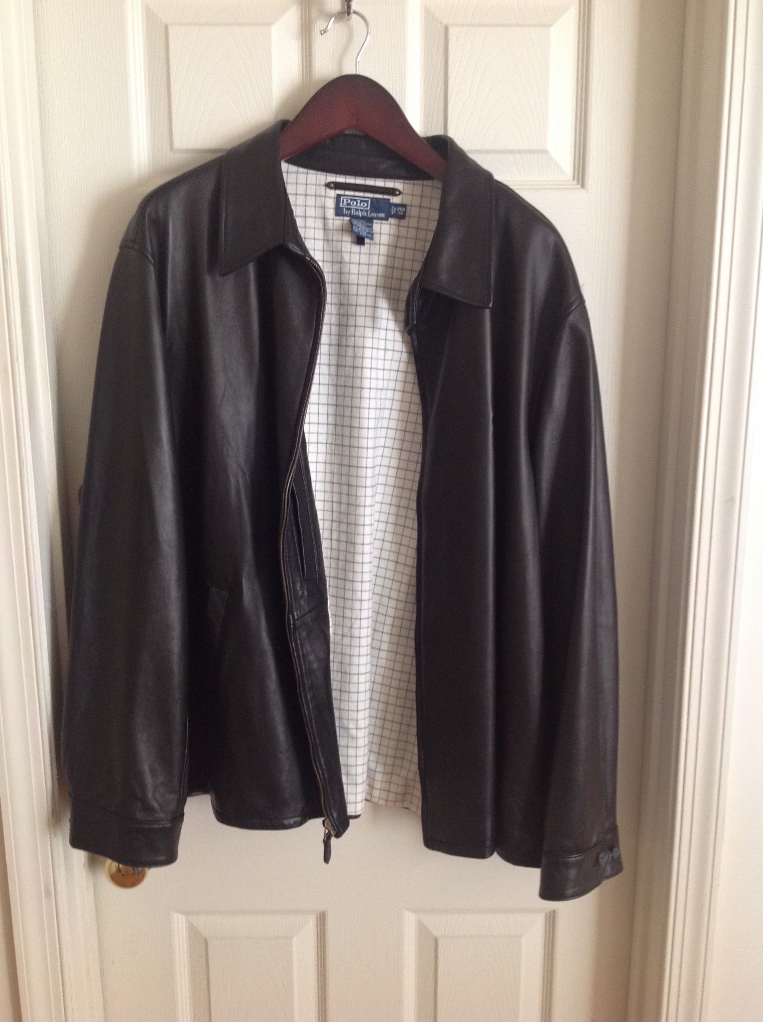 Leather Ralph Lauren Jacket