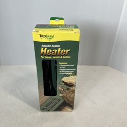 TetraFauna Aquatic Reptile Heater for Frogs, Newts and Turtles, 100 Watts, Black