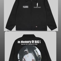 New- Size Med Men- Pleasure x Dickies Eisenhower Jacket “In Memory Of Big L”