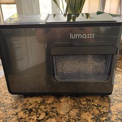 Luma Nugget Countertop Ice Maker, 44 lbs in 24 hours, 
