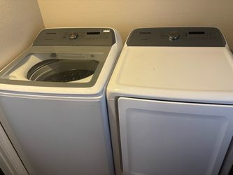 Samsung Washer and Dryer Set