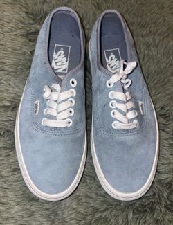 Blue suede vans never worn