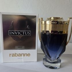 PACO RABANNE INVICTUS PARFUM 3.4OZ/100ML,  NEW IN BOX