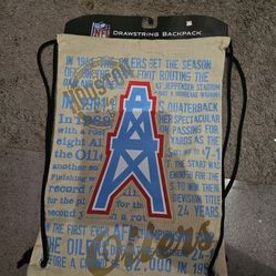 Houston Oilers Drawstring