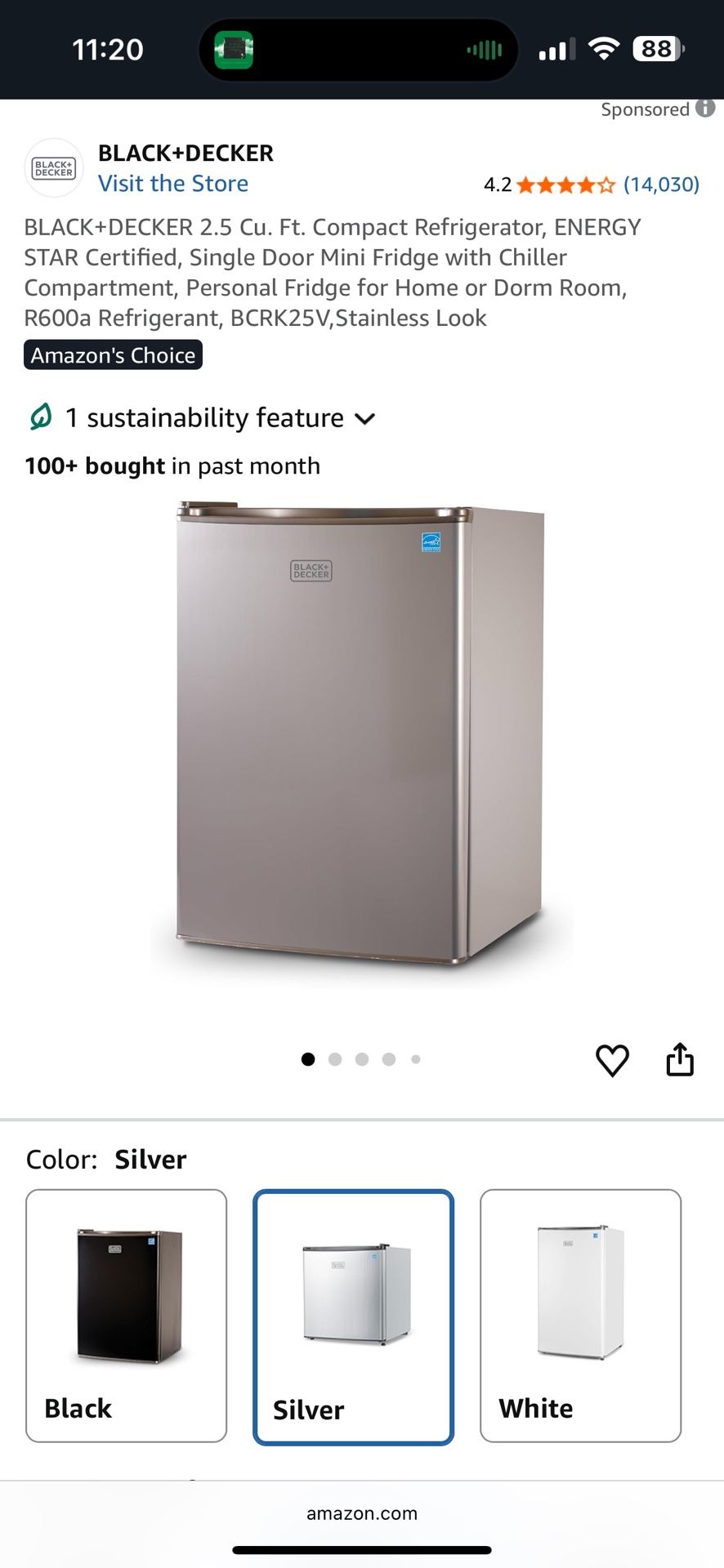 Black And Decker Mini Fridge