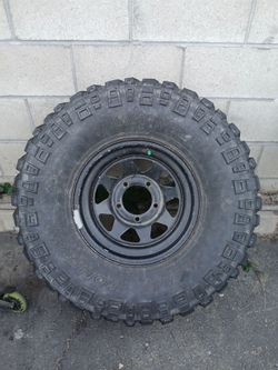 33" 5 lug wheel