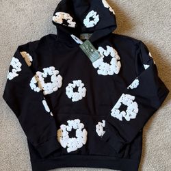 Denim Tears Hoodie Black Medium