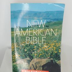 New American Bible, St. Joseph Medium Size Edition - Paperback - GOOD