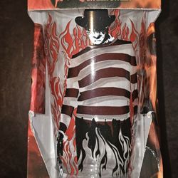 A NIGHTMARE ON ELM STREET GLASS TUMBLR, COLLECTIBLE
