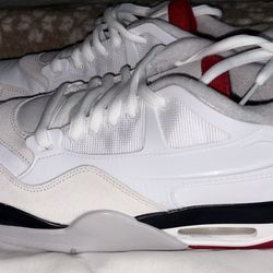 Air Jordan RM 4 White Fire Red