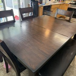 Dining Room Set With Bench Seat