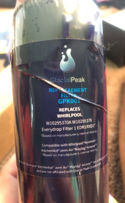 Refrigerator replacement filter