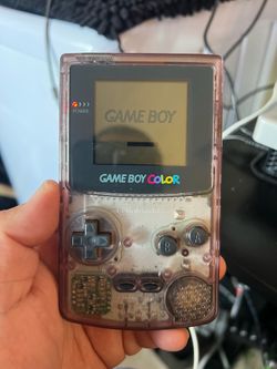 Purple Clear Nintendo Gameboy Color