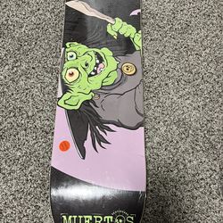 witch muertos skate deck