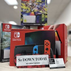 Nintendo Switch Gaming Console - $1 DOWN PAYMENT - NO CREDIT NEEDED