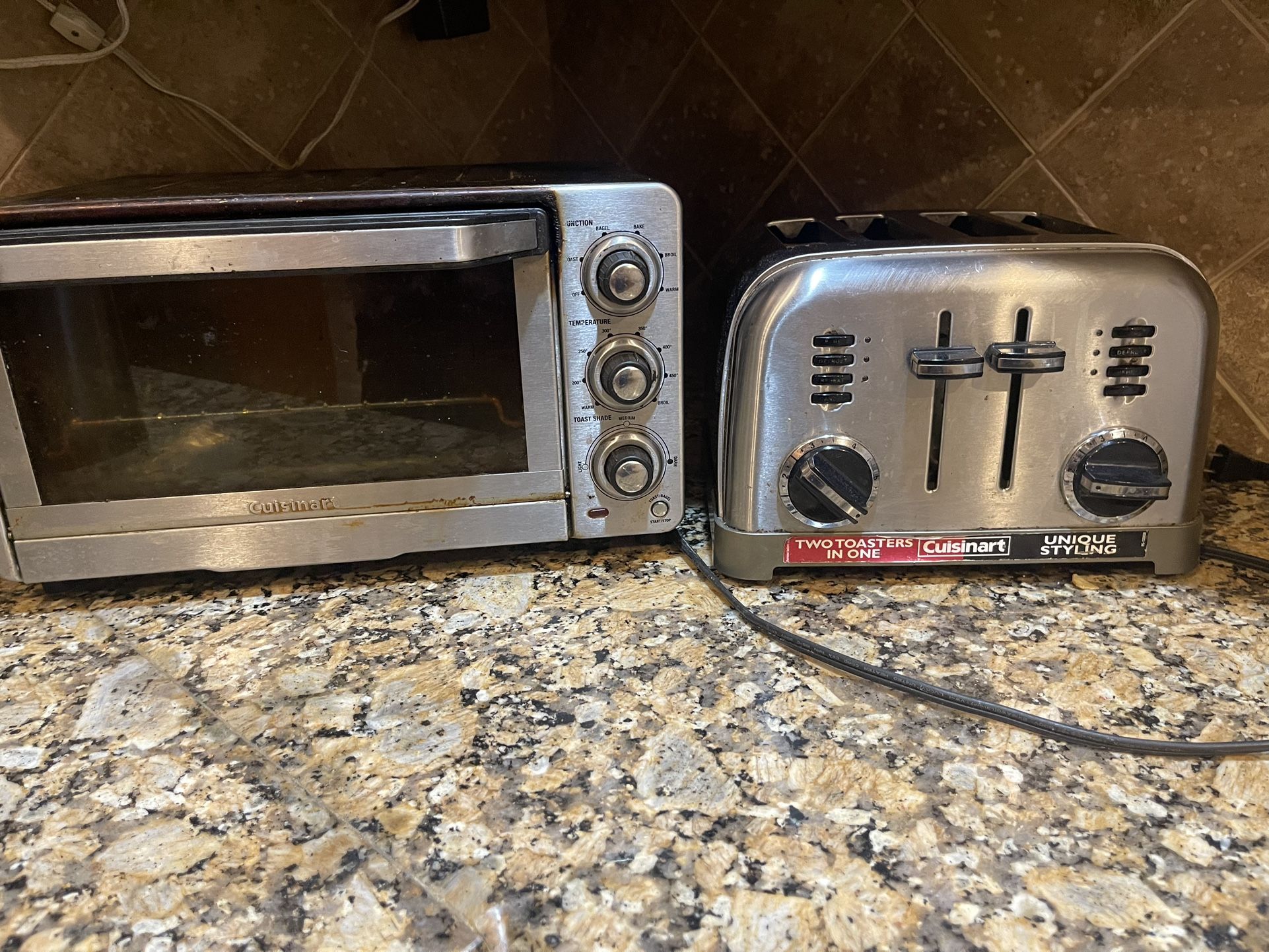 Toaster Oven And Toaster 