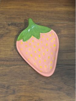 Strawberry Trinket Dish