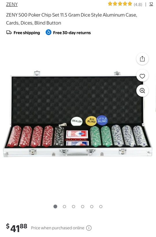 Poker Set 500pcs.