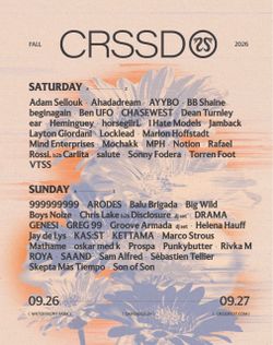 CRSSD 2 Day GA TIcket